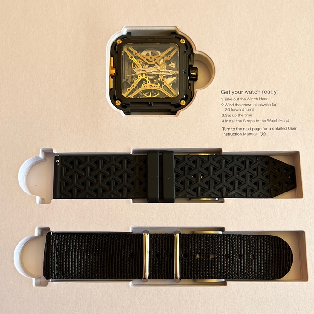 CIGA Design X Series Titanium Mechanical Automatic Watch